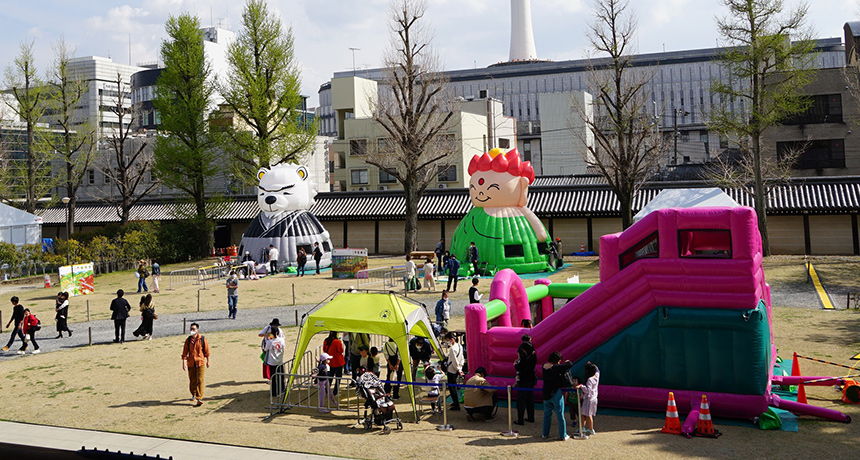 東本願寺キャラクター大型バルーン